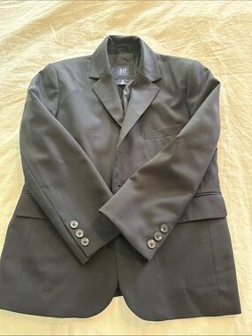 GAP Boys Black Tailored Blazer